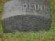 Headstone of Caroline (Worrall) Rehorn